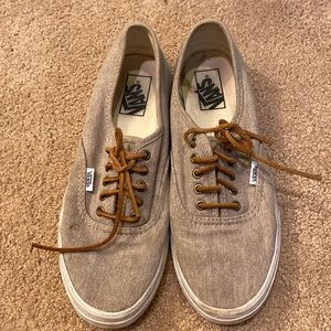 Vans, linen